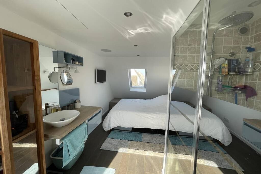 Апартаменты Duplex Avec Jacuzzi Vue Imprenable Sur La Baie De Виссан Экстерьер фото