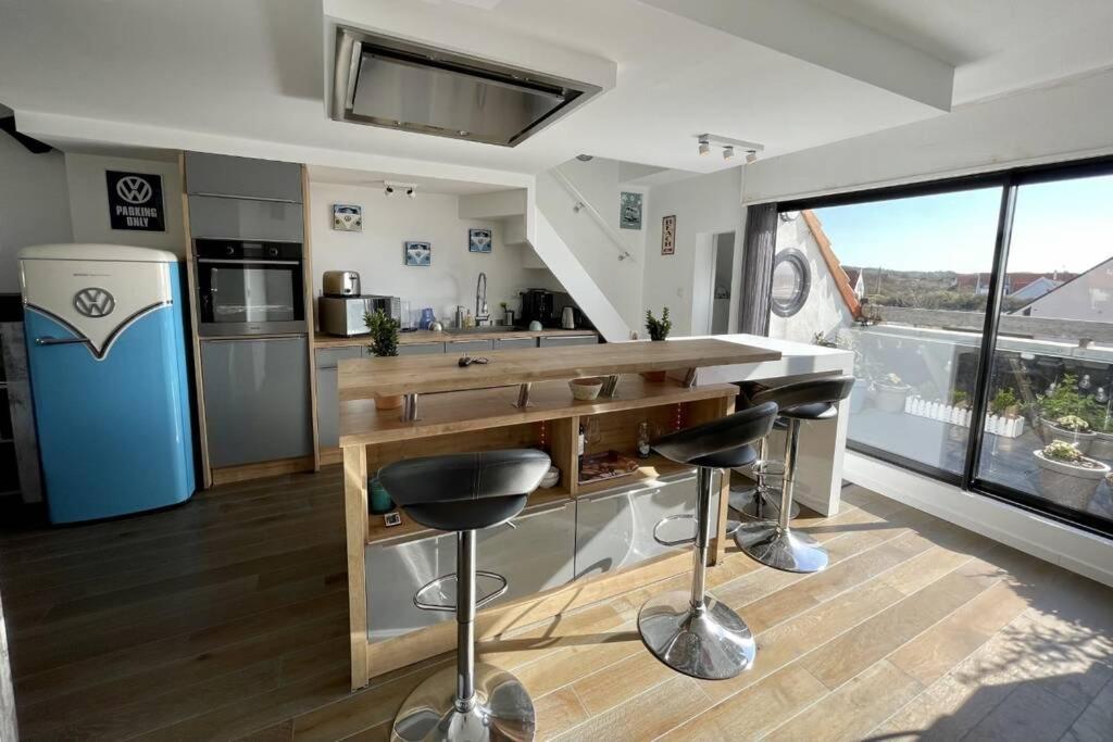 Апартаменты Duplex Avec Jacuzzi Vue Imprenable Sur La Baie De Виссан Экстерьер фото